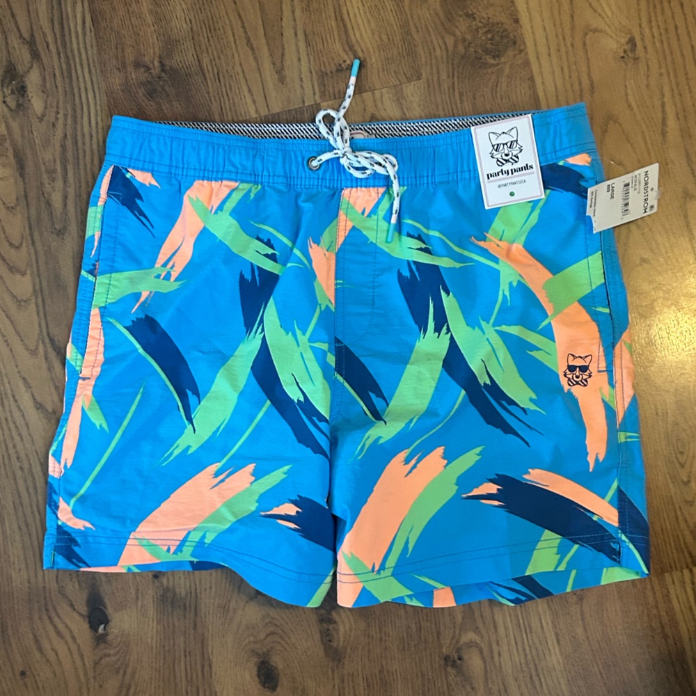 Party Pants Stroker Swim Trunks
